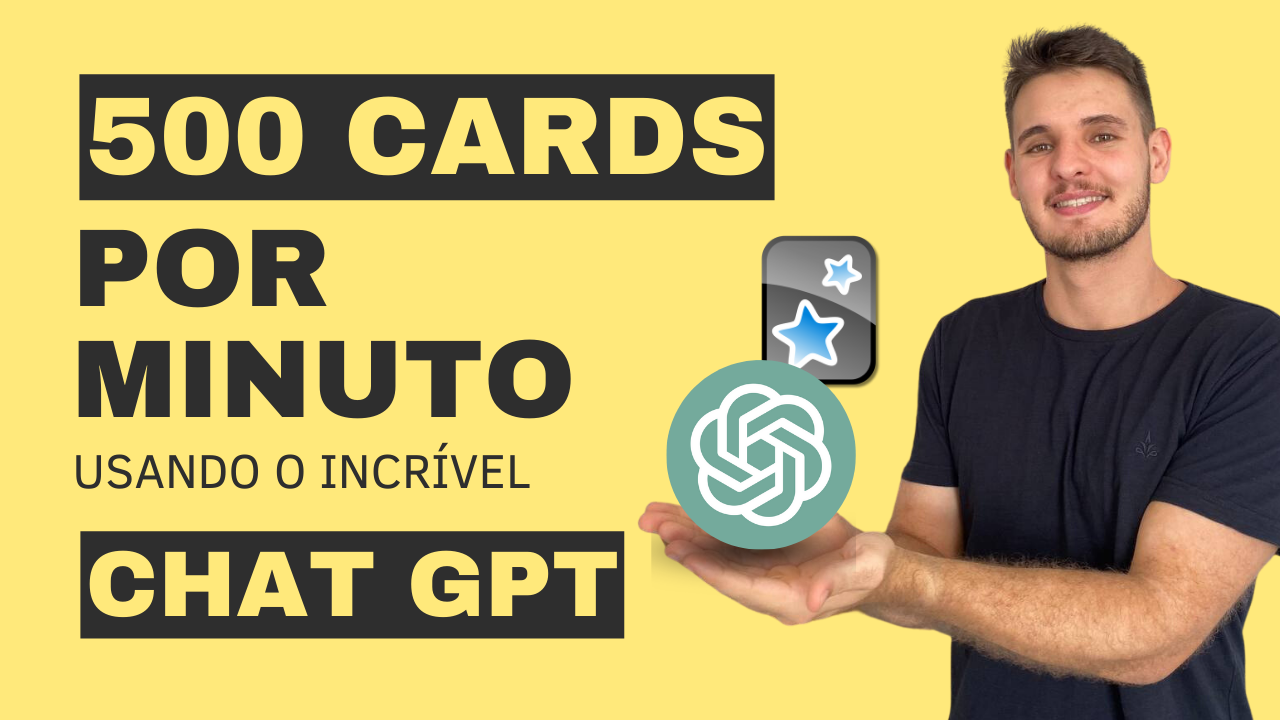 como criar flashcards com o chat gpt