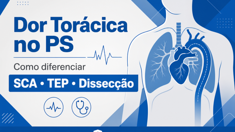 Dor torácica no pronto-socorro: SCA, TEP ou dissecção?
