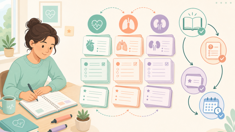 Interleaving Medicina: como estudar misturando temas sem se perder