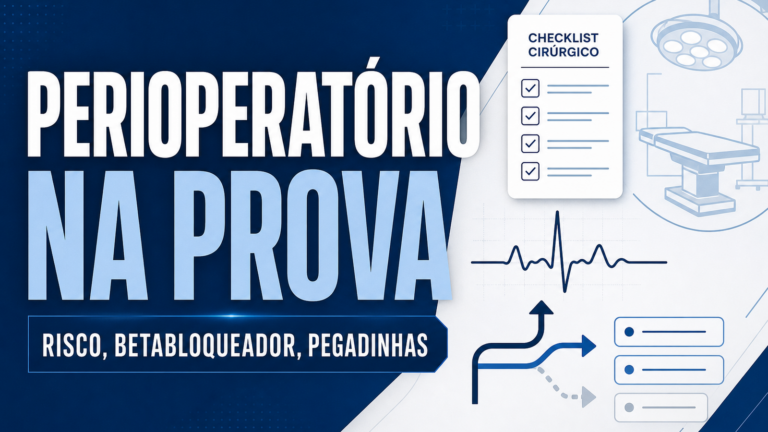 Perioperatório: risco cirúrgico, betabloqueador e pegadinhas