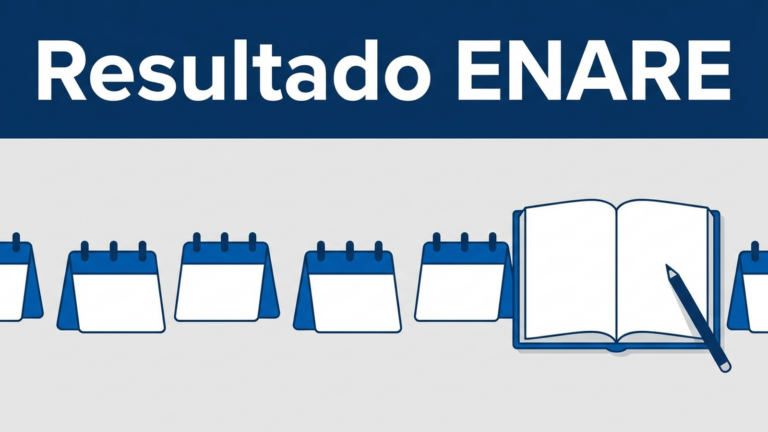 Resultado do ENARE 2026/2027: recurso, próximas datas e o que estudar enquanto espera