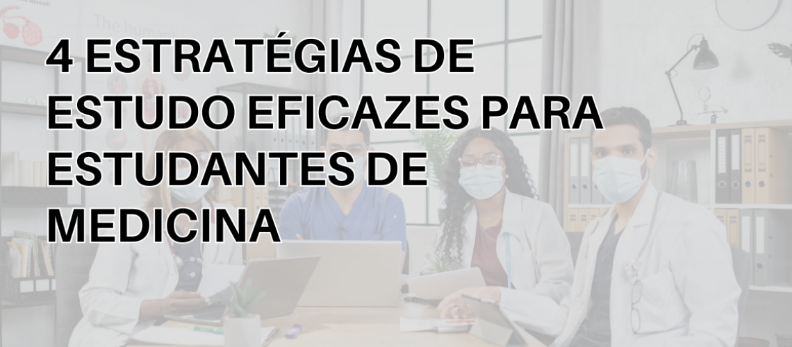 métodos de estudo para estudantes de medicina